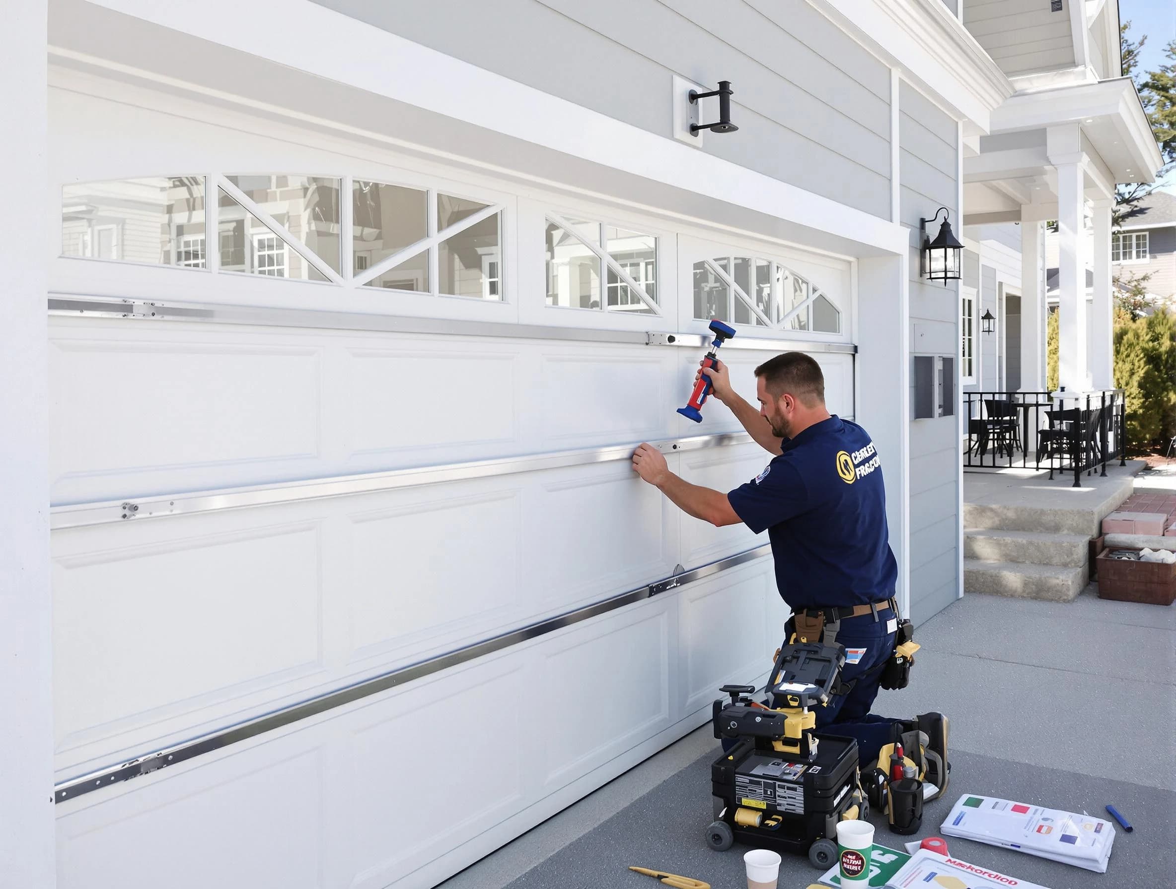 Professional garage door installation by Hempfield Garage Door Repair in Hempfield