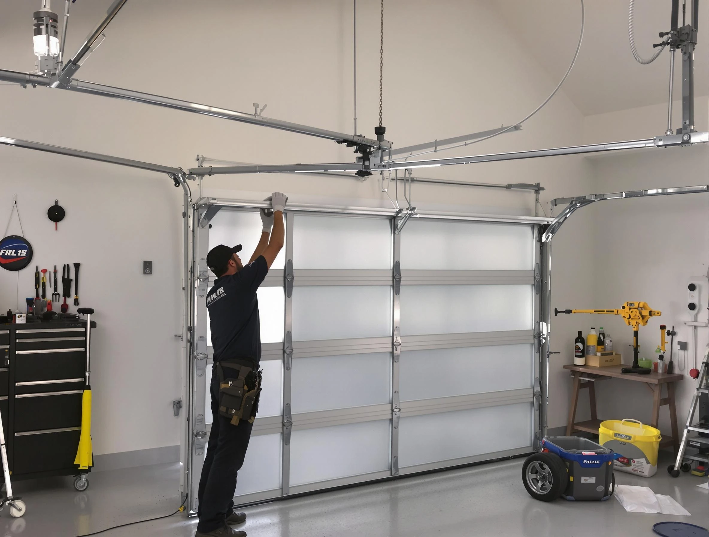 Hempfield Garage Door Repair certified team performing precision garage door installation in Hempfield